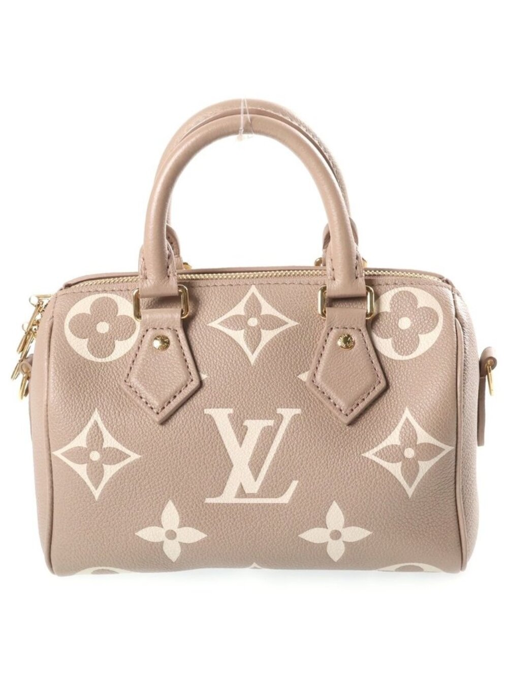 Louis Vuitton Monogram Empreinte Speedy Bandouliere 20 Shoulder Bag 2-Way Gold